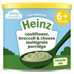 Heinz 6+mth First Steps Multigrain, Cauliflower, Broccoli & Cheese Porridge 200