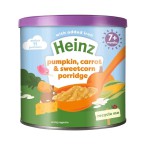 Heinz Pumpkin, Carrot & Sweetcorn Porridge Baby Food 200g