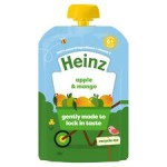 Heinz Fruit Pouch Apple Mango 100G