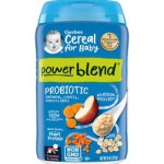 Gerber Power blend Probiotic Oatmeal Lentil Peach & Apple 227g